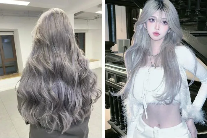 20+ Kiểu tóc màu xám khói ĐẸP sành điệu và cá tính cho nữ