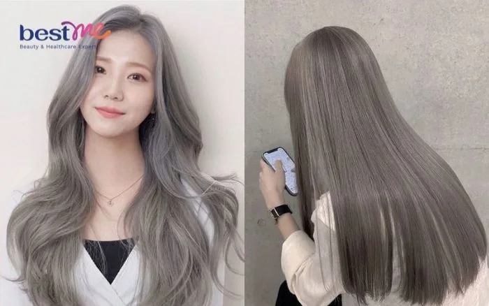 99+ hình ảnh tóc màu xám khói trầm nam và nữ cực ngầu, trendy