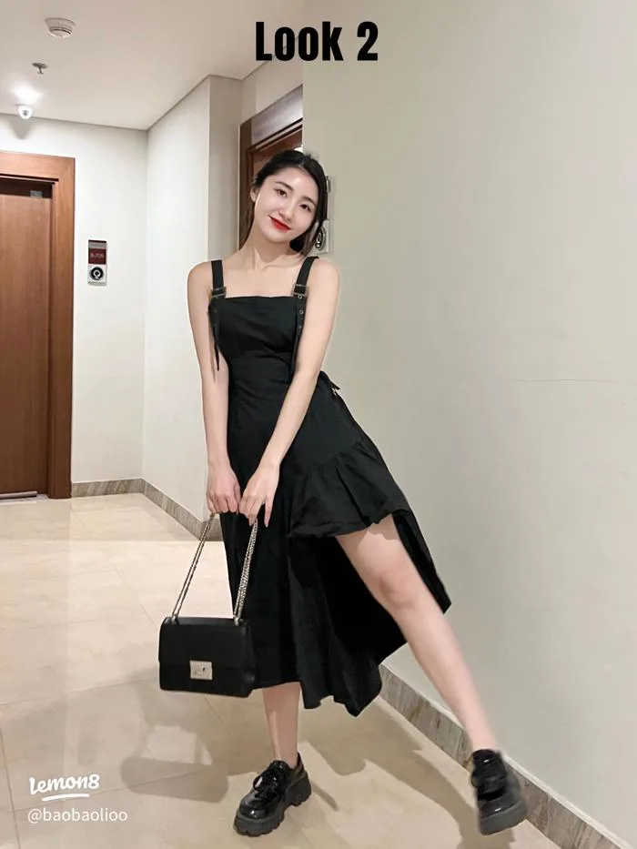 Gợi ý váy đen đẹp, trẻ trung đi chơi, hẹn hò và dã ngoại cho nàng mê sắc đen