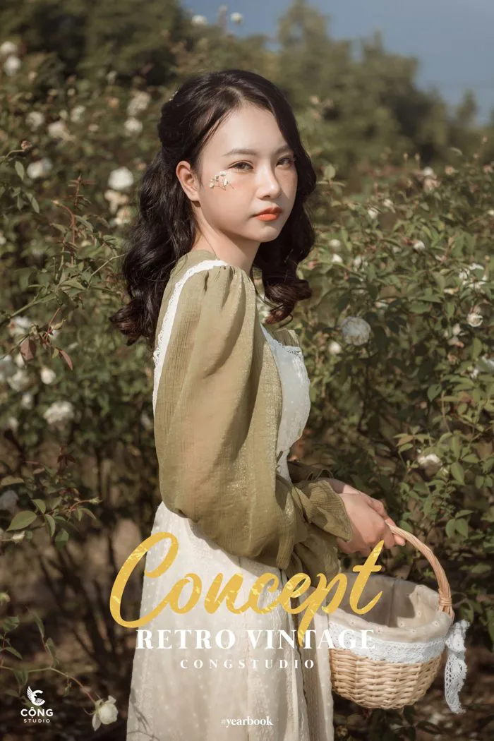 Chụp Ảnh Kỷ Yếu Cấp 1 Concept Retro Vintage Đẹp | Cộng Studio