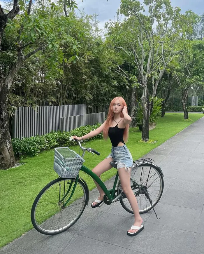 Xe đạp | Girl xinh, Ảnh của, Mình