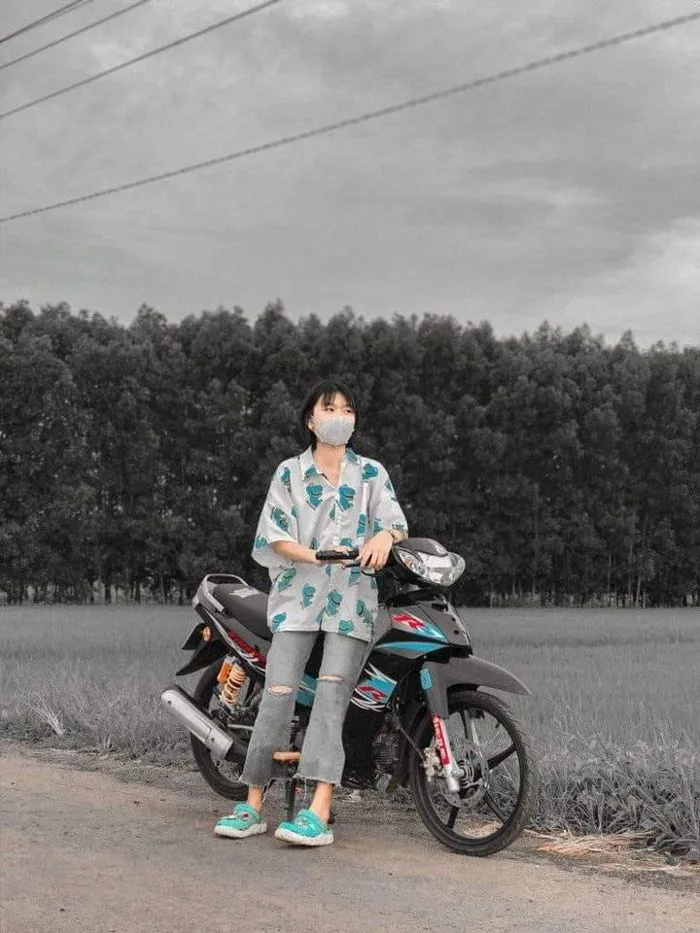 260 Girl Độ Xe ý tưởng | xe đẹp, xe sirius, xe cộ