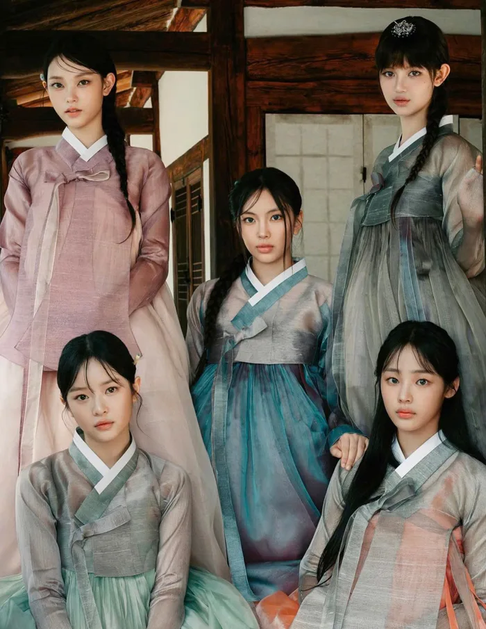 Idol Kpop diện hanbok, đãi fan 'bữa tiệc visual' dịp Trung thu