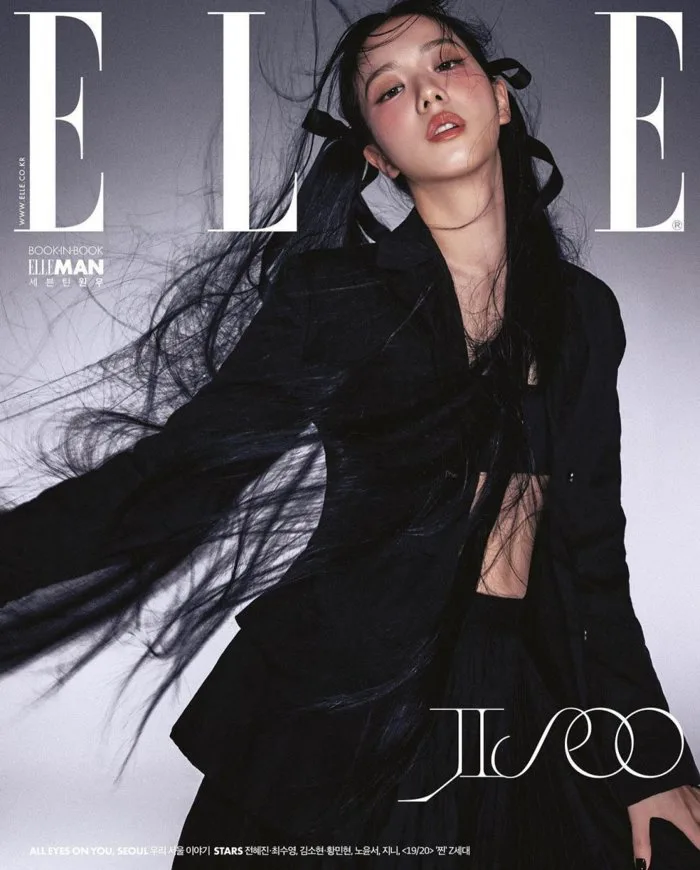 Jisoo (BLACKPINK) kiều diễm trên tạp chí ELLE
