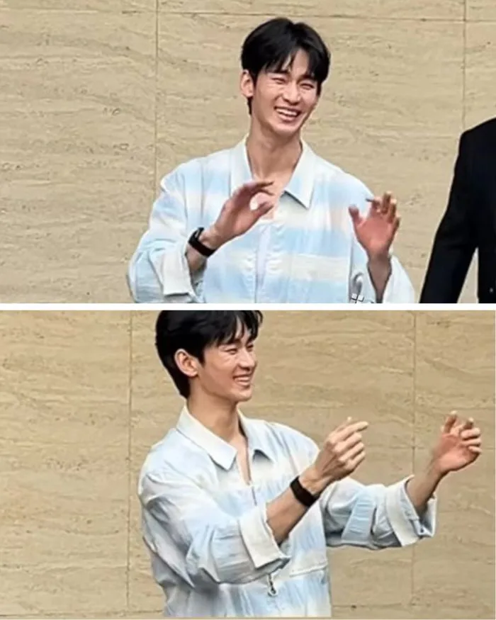 Người hâm mộ bật khóc khi gặp Kim Soo Hyun trực tiếp ngoài đời