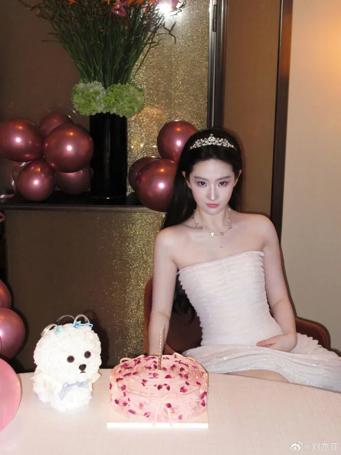 Lưu Diệc Phi đón sinh nhật tuổi 39, visual 