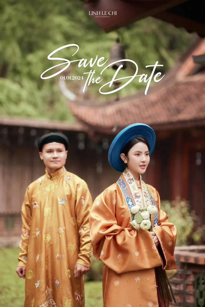 Xuất hiện ảnh cưới tuyệt đẹp của Quang Hải và Chu Thanh Huyền, dân mạng  xuýt xoa
