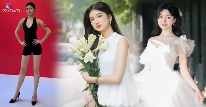 Chân dung mỹ nhân 2k6 hút triệu view khi thi người mẫu: Đối thủ nhan sắc  với con gái Quyền Linh, được bố rèn làm Hoa hậu