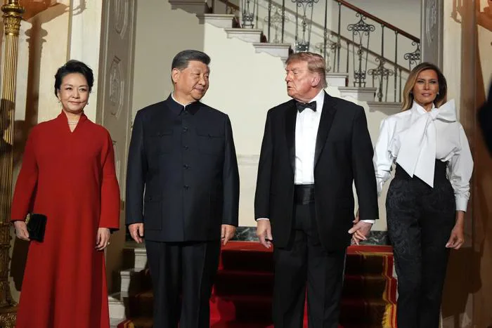 Ông Trump đãi ông Tập món kem 'cây nhà lá vườn' trong quốc yến - Báo  VnExpress