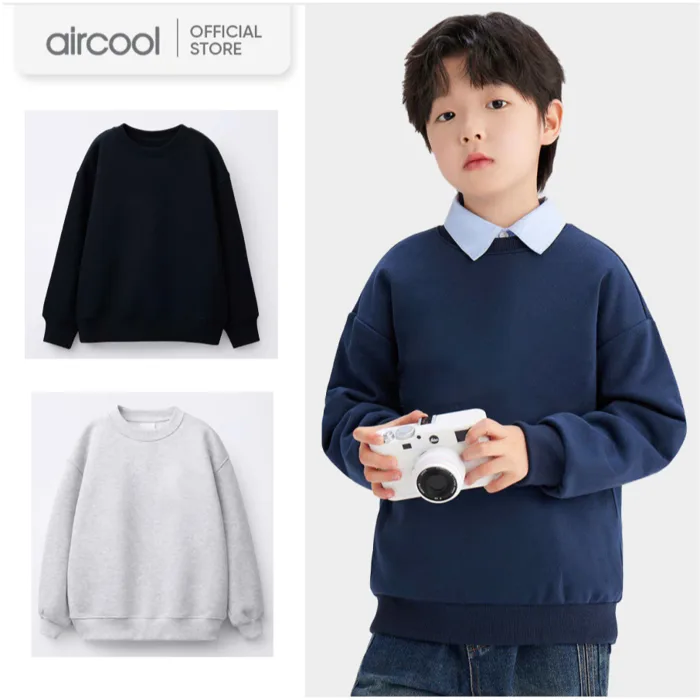 Áo nỉ bé trai , Áo hoodie bé trai mềm đẹp có size to cho bé 50 kg-AONIBT05  | Shopee Việt Nam