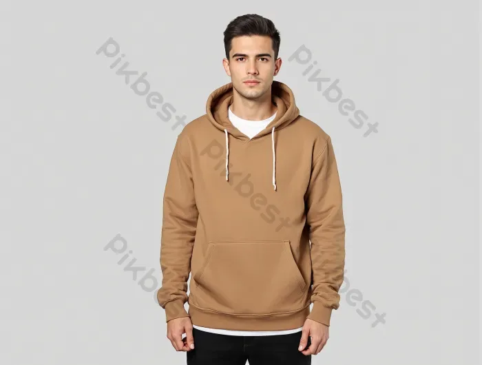 Tải miễn phí Người đàn ông đẹp Trai Mặc áo Hoodie Nâu Sành điệu Bị Cô Lập  Trên Nền Xám Nhiếp Ảnh | JPG chuyên nghiệp - Pikbest