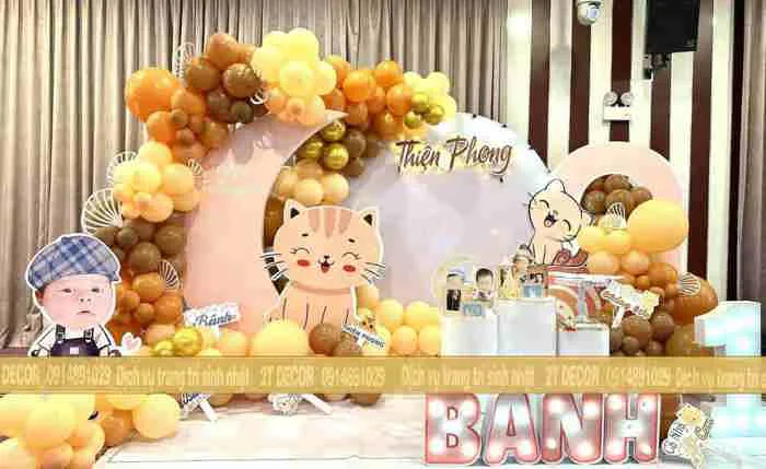 Trang Trí Sinh Nhật Bé Trai Tuổi Mẹo 2T-223