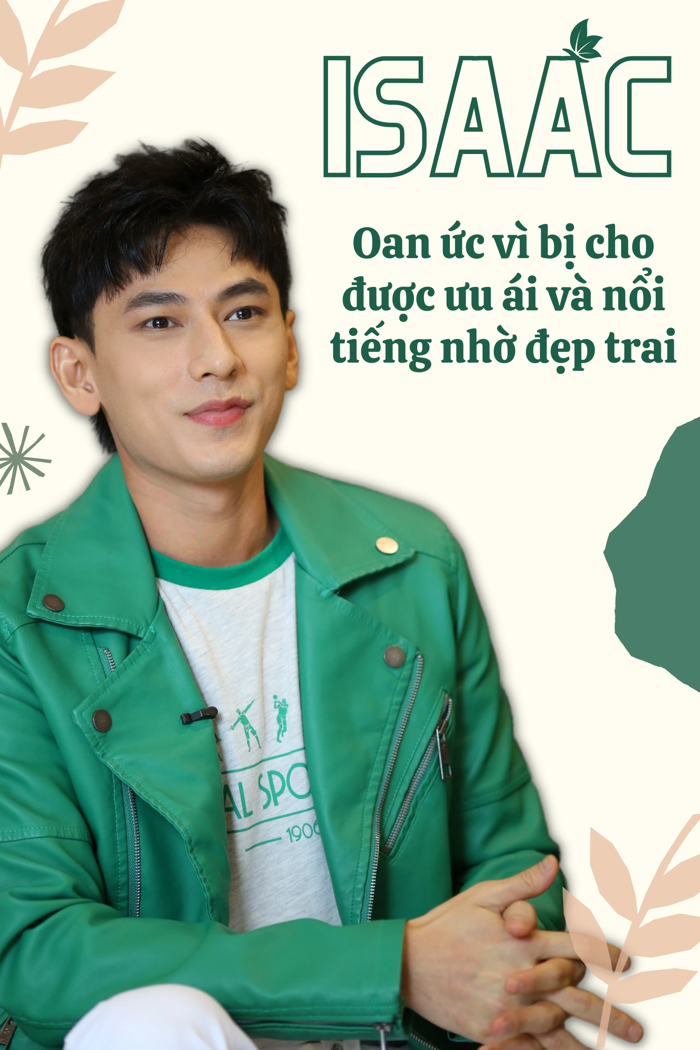 Ca sĩ Isaac: Khổ vì... đẹp trai! | Báo Dân trí