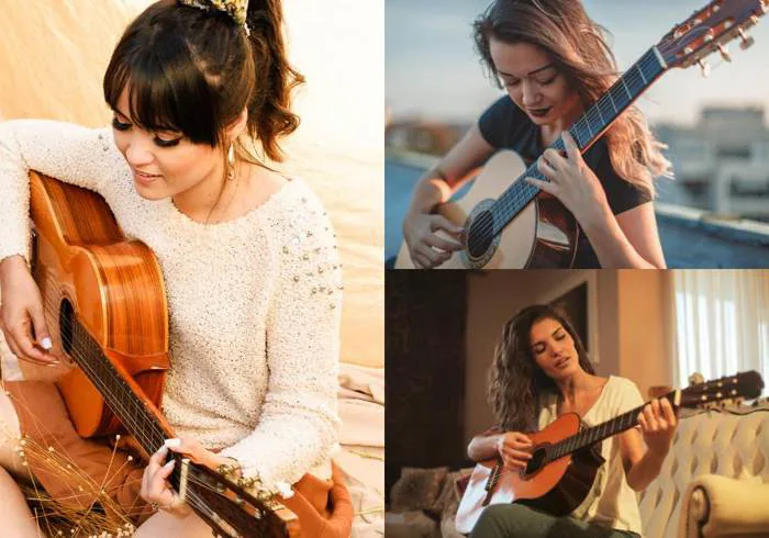 100+ cách tạo dáng chụp ảnh với đàn guitar - Vua Nhạc Cụ