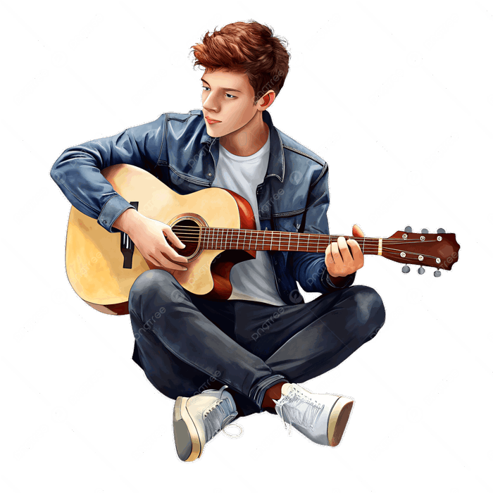 Hình ảnh Chàng Trai Trẻ Chơi Guitar Acoustic Minh Họa Clipart PNG , Chàng  Trai Trẻ Chơi Guitar, đàn Guitar Acoustic Người đàn ông, Guitar P Minh Họa  PNG trong suốt và