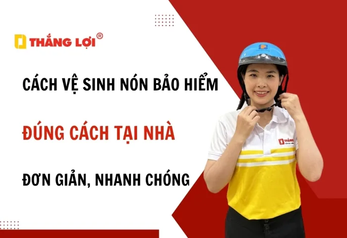 Vệ Sinh Nón Bảo Hiểm Đúng Cách Ngăn Ngừa Nấm Mốc Tại Nhà