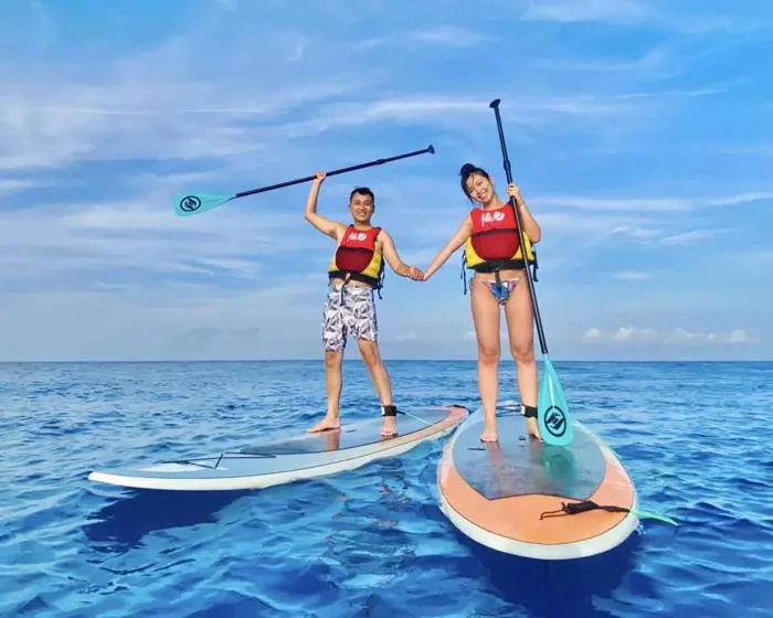 Trải nghiệm chèo SUP tại Xiaoliuqiu | Miễn phí chụp ảnh flycam - KKday