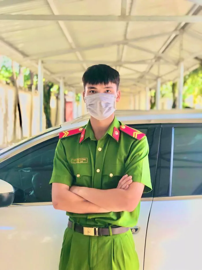 Hình ảnh soái ca công an Việt Nam đẹp trai nhất -