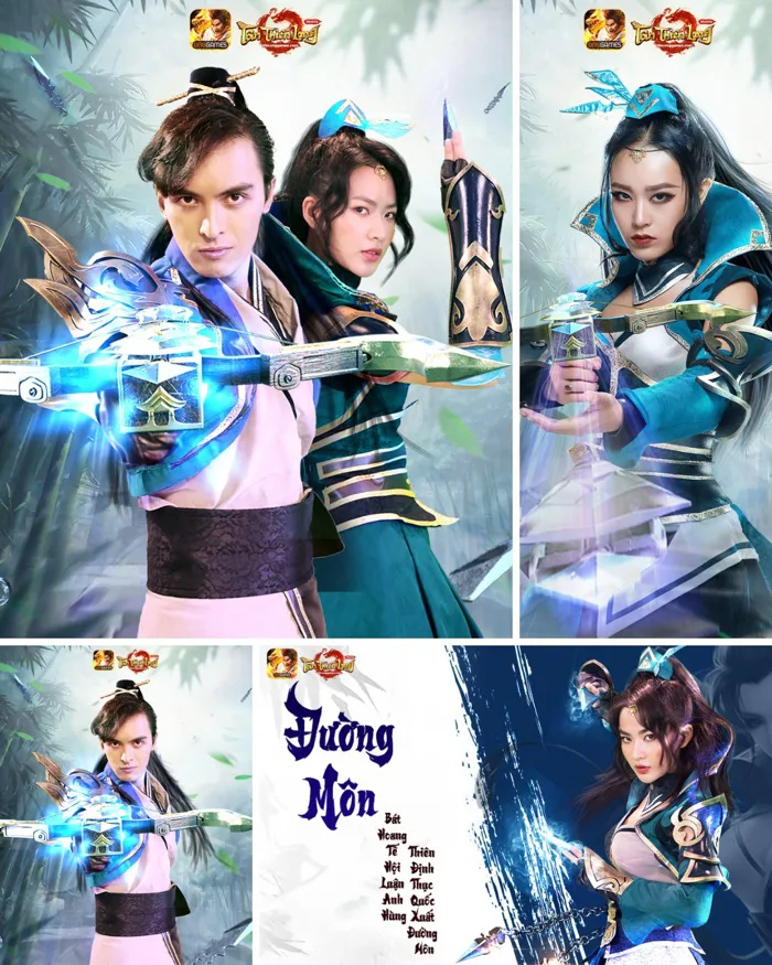 Tân Thiên Long Mobile VNG - Ảnh cosplay Mộ Dung & Đường Môn