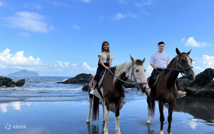 Nghi Lan | Trang trại ngựa đồi Xiaowei | Trải nghiệm cưỡi ngựa thong dong  tại trang trại & bãi biển - Klook