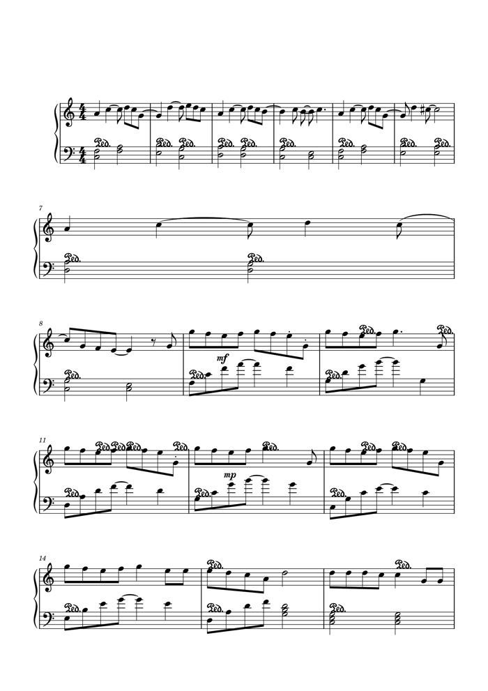 Sheet Piano Nhạc Hot Trend TikTok Tháng 10 Năm 2024 - Anton Music