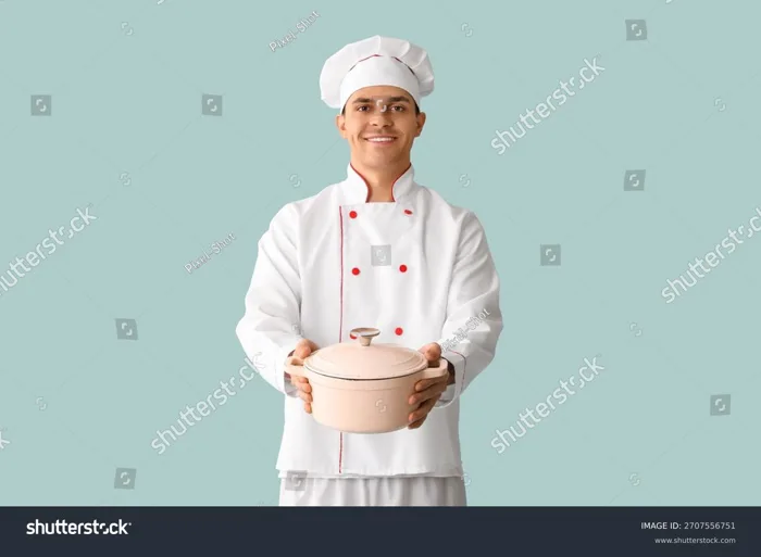 Đẹp trai hạnh phúc đầu bếpẢnh có sẵn2707556751 | Shutterstock