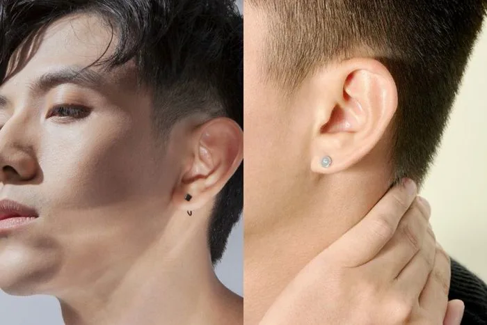 Con Trai Đeo Khuyên Tai Bên Nào? Ý Nghĩa Của Đeo Bông Tai Nam? 5S Fashion - 5SFASHION Con Trai Đeo Khuyên Tai Bên Nào? Ý Nghĩa Của Đeo Bông Tai Nam? 5S Fashion - 5SFASHION