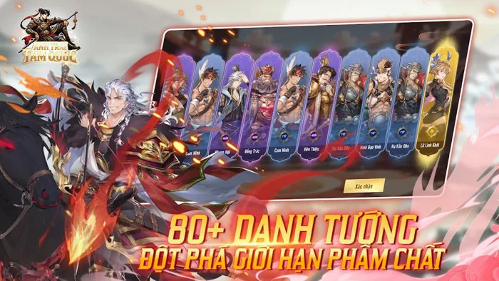 Tải và chơi Anh Trai Tam Quốc bản PC (giả lập)