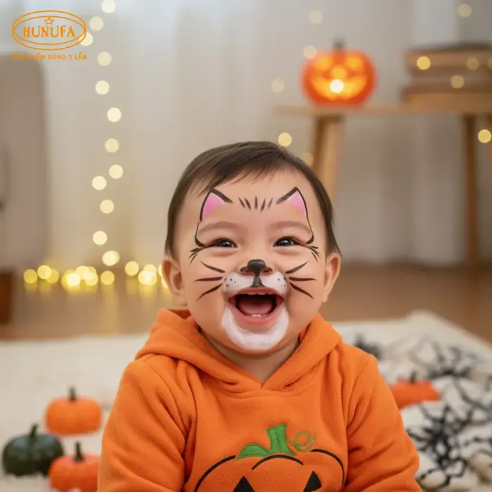 10+ Ý tưởng vẽ mặt trang trí Halloween đáng yêu, dễ làm