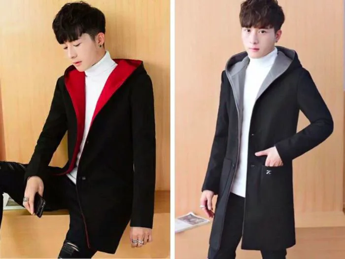 Top 4 Mẫu Áo Khoác Dạ Có Mũ Nam Đẹp Và Thời Trang Nhất Cho Phái Mạnh 5S  Fashion - 5SFASHION