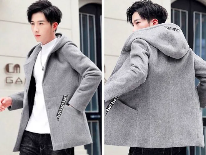 Top 4 Mẫu Áo Khoác Dạ Có Mũ Nam Đẹp Và Thời Trang Nhất Cho Phái Mạnh 5S  Fashion - 5SFASHION
