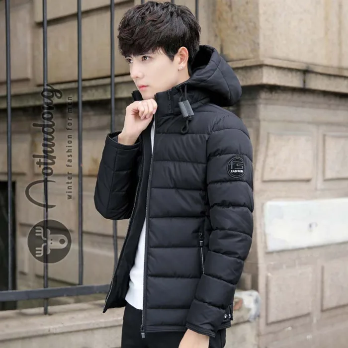 Áo khoác phao nam đen siêu đẹp ATD-091 - Shop áo thu đông