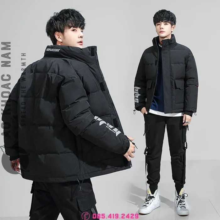 Áo phao nam lông vũ teen đen (AKN-167) - Shop thời trang nam nữ cao cấp  Zeanus