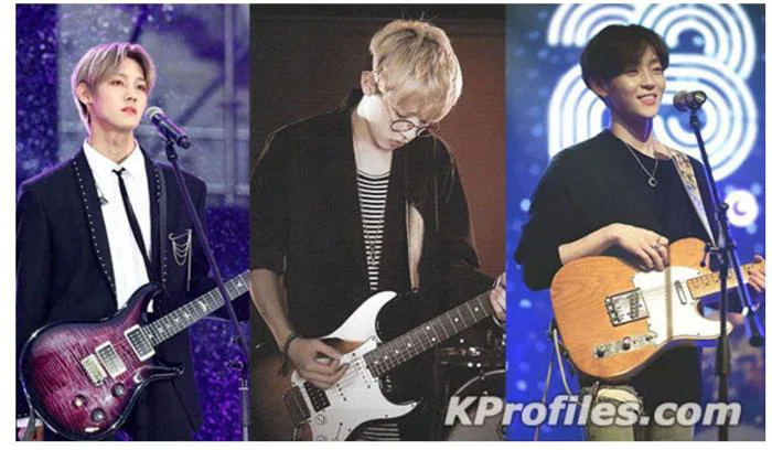 Điểm qua các nam thần tượng là guitarist đẹp trai nhất KPOP - BlogAnChoi