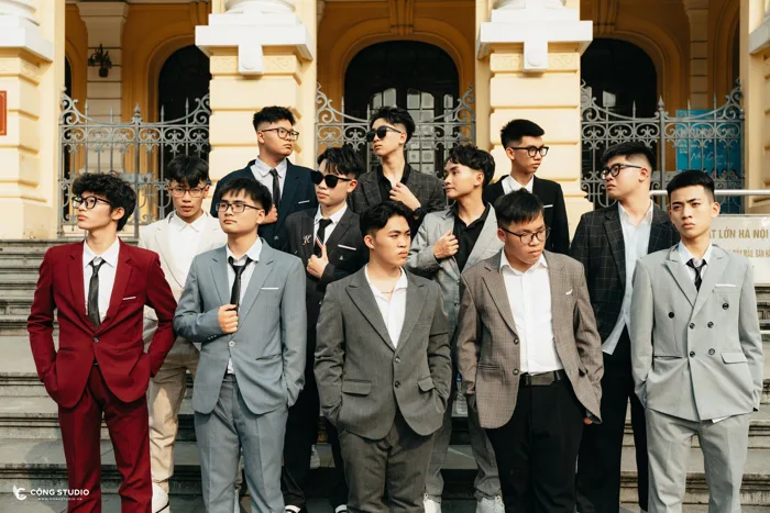 Cách Phối Vest Sang Dành Cho Các Chàng Trai Chụp Ảnh Kỷ Yếu
