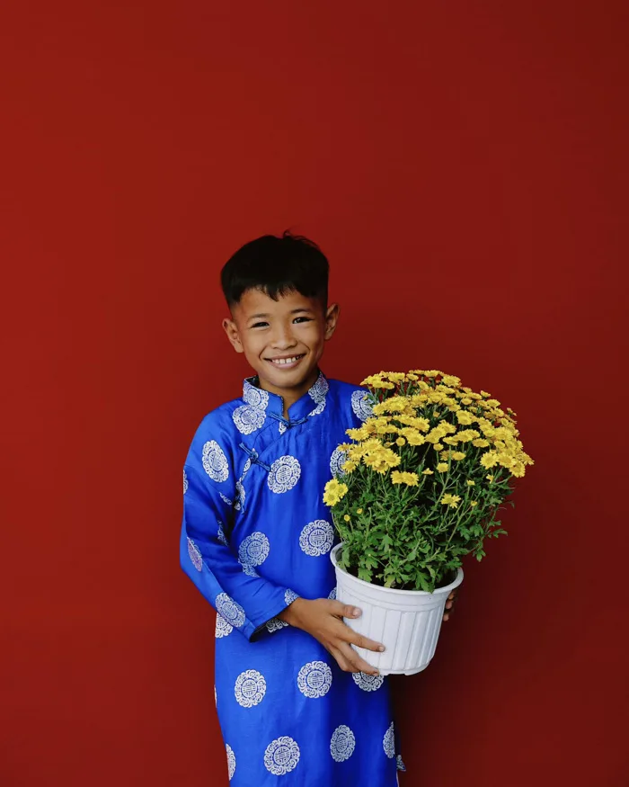 Mùa xuân nho nhỏ của các bé qua nét ảnh của chàng trai An Giang
