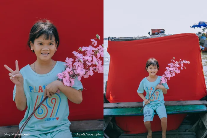Mùa xuân nho nhỏ của các bé qua nét ảnh của chàng trai An Giang