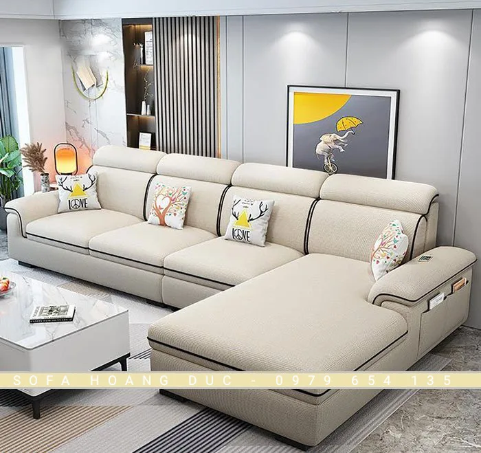 Bộ Ghế Sofa Góc Chữ L Đẹp SF73