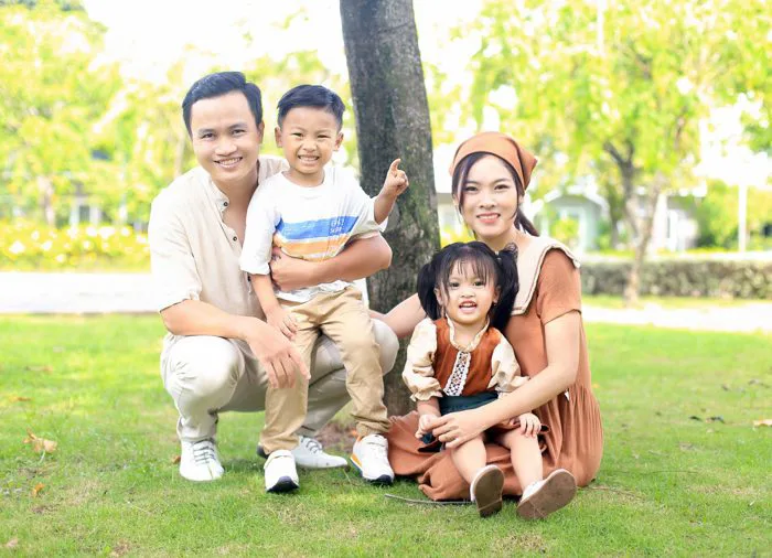 Studio chụp ảnh Bé và Gia đình ngoại cảnh Sài Gòn đẹp nhất