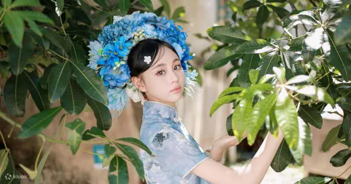 Trải nghiệm chụp ảnh du lịch trâm cài hoa tại Gulangyu, Hạ Môn (Ảnh trâm  cài hoa siêu đẹp + tùy chọn trang điểm + tùy chọn nhiếp ảnh gia chụp ảnh