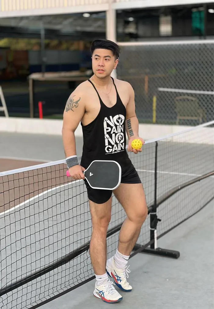 Sao nam Vbiz gây ngỡ ngàng về ngoại hình khi chơi pickleball, thành tích  trên sân không phải dạng vừa