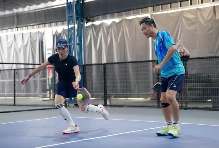 Lý Hoàng Nam và Nguyễn Văn Phương tranh tài cùng anh tài, chị đẹp ở giải  pickleball Cặp đôi Cúp