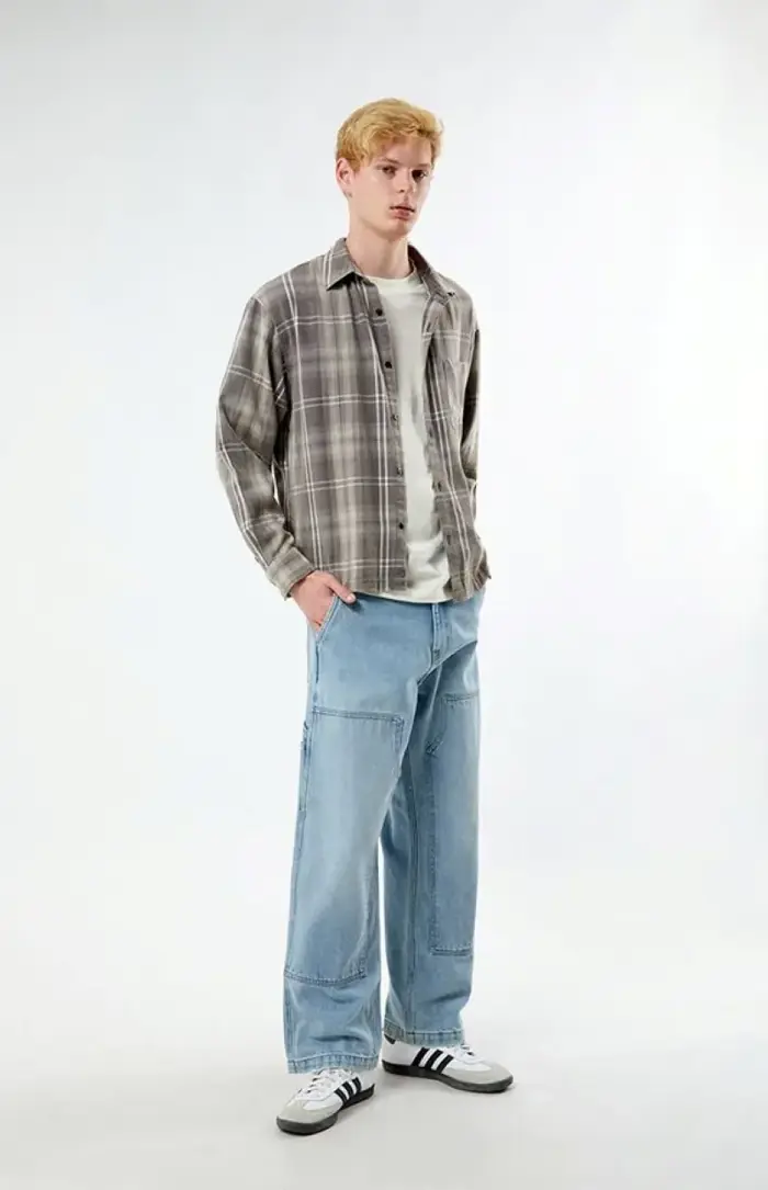 10 Cách Phối Đồ Cực Chất Với Quần Jeans Ống Rộng Nam