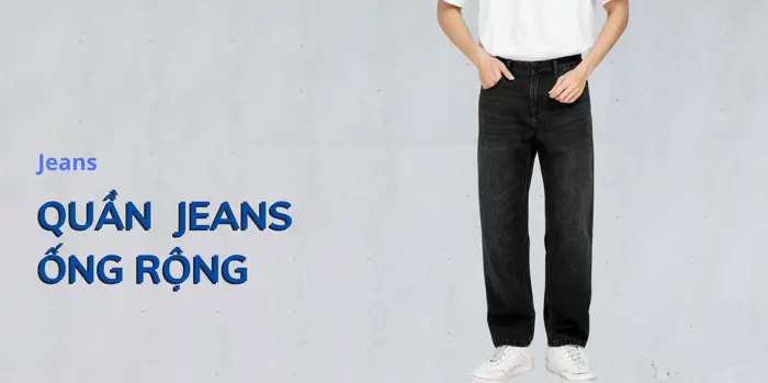 Ảnh trai đẹp quần bò nam ống suông cực cuốn 2026