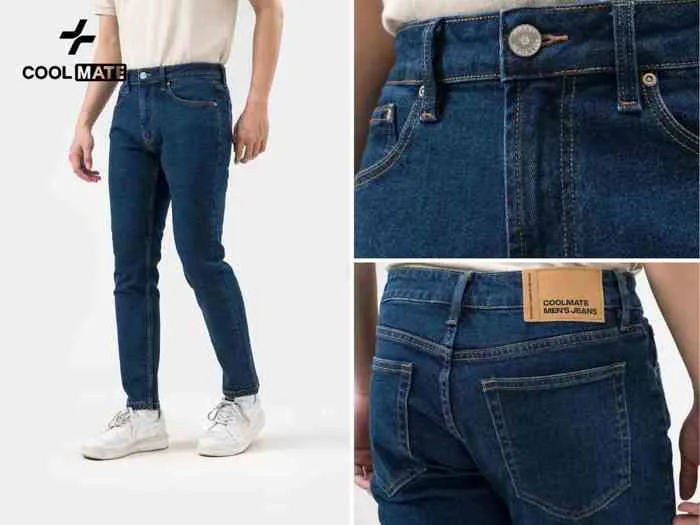 Quần Jean Nam Xanh Đậm Thời Trang, Chính Hãng, Giá Tốt