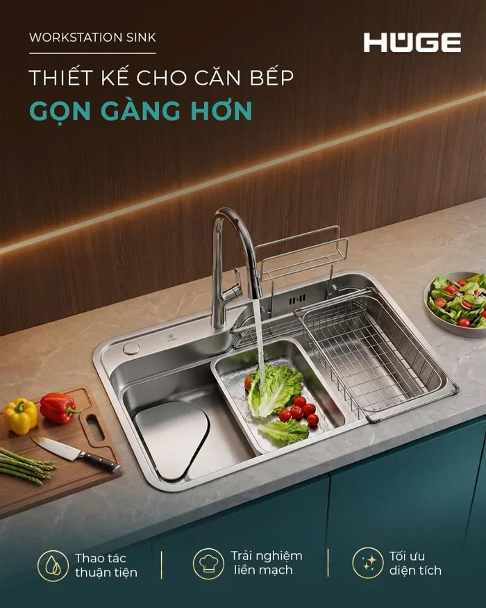 CHẬU RỬA BÁT HUGE H-JS7548