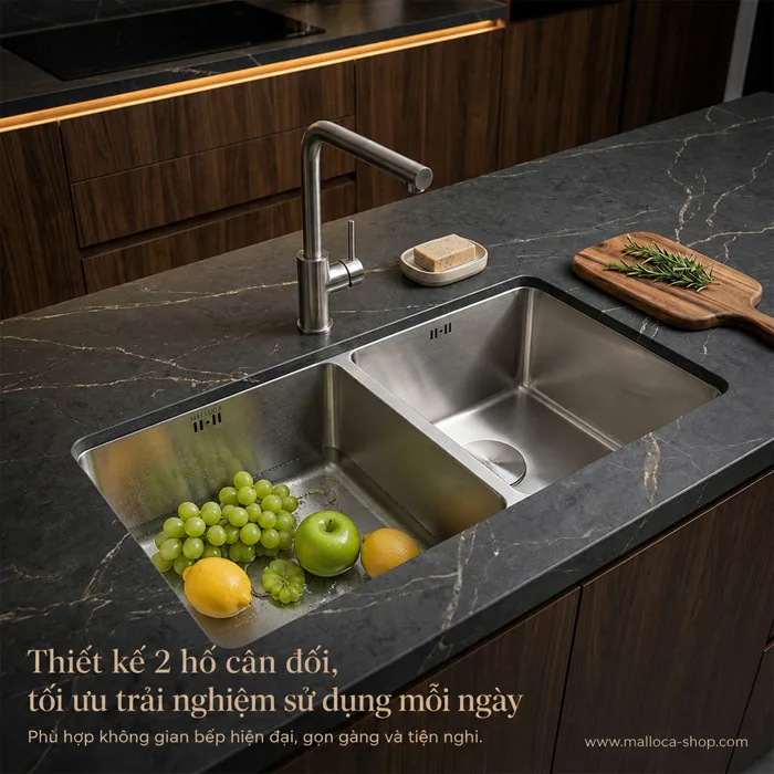 Chậu Rửa Malloca MS 6075