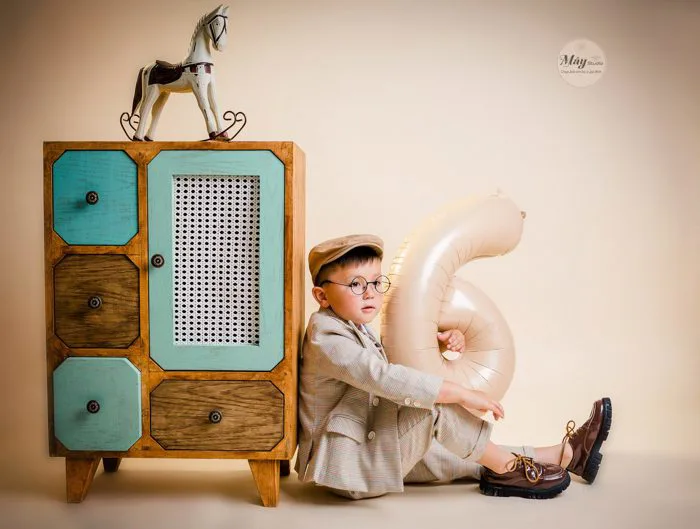 Chụp ảnh sinh nhật bé trai - Mây Studio