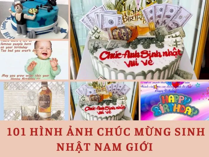 101 mẫu hình ảnh chúc mừng sinh nhật nam giới đẹp nhất, chất lượng cao, tải  miễn phí