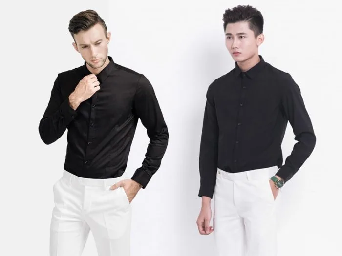 Bật Mí 5 Cách Phối Áo Sơ Mi Đen Nam Đẹp, Cá Tính Mà Bạn Nên Biết 5S Fashion  - 5SFASHION